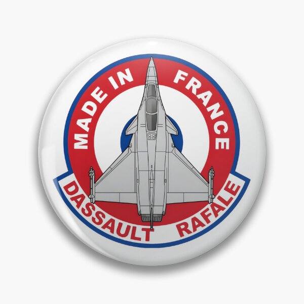 Item preview, Dassault Rafale Made in France Military Aviation Patch designed and sold by CharlieDesings.