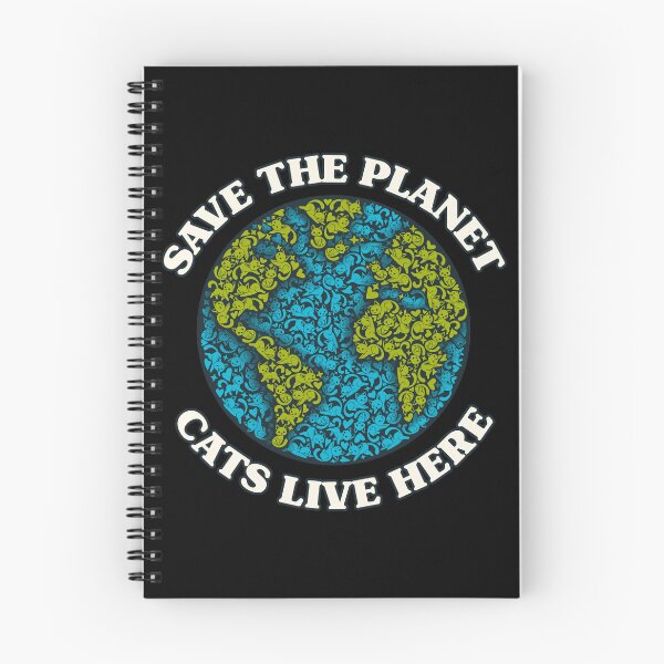 Item preview, Save The Planet Cats Live Here designed and sold by World Domination For Cats ®.
