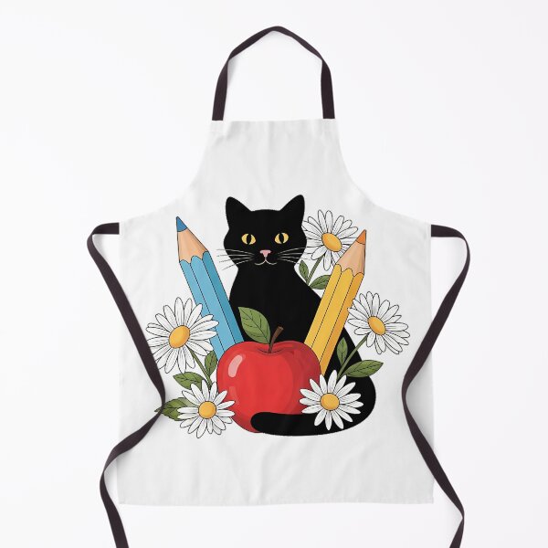 Item preview, Daisy Flowers Black Cat Apple and Daisy Bundle Gift designed and sold by pumsquare.