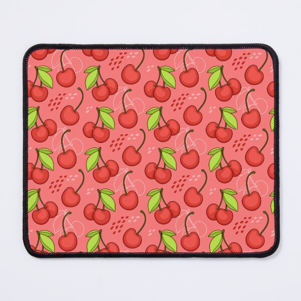 Item preview, Cherry Nouveau – Fruit Lover Print, Girly Aesthetic Design, Cherry Fruit Pattern for Gifts designed and sold by trendieprints.