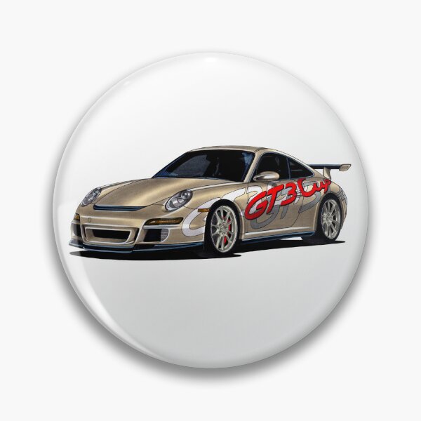 Item preview, Exclusive drawing legendary germany super car gray GT3 Cup Type 997 Coupe with twin-turbocharged 4.0L M97.74 flat-6 designed and sold by Cars23.