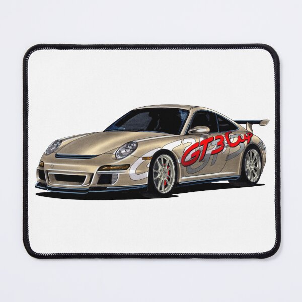Item preview, Exclusive drawing legendary germany super car gray GT3 Cup Type 997 Coupe with twin-turbocharged 4.0L M97.74 flat-6 designed and sold by Cars23.