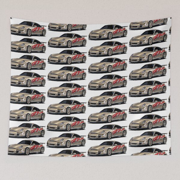 Item preview, Exclusive drawing legendary germany super car gray GT3 Cup Type 997 Coupe with twin-turbocharged 4.0L M97.74 flat-6 designed and sold by Cars23.
