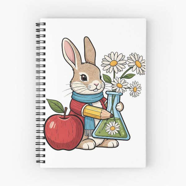 Item preview, Daisy Flowers Bunny Science Beaker Gift designed and sold by pumsquare.