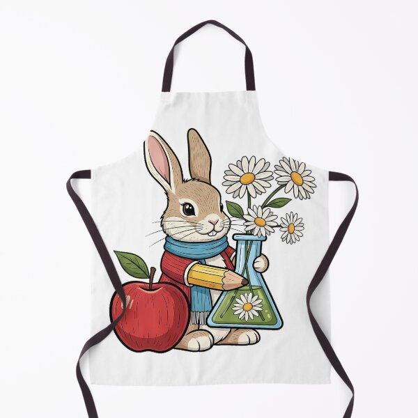Item preview, Daisy Flowers Bunny Science Beaker Gift designed and sold by pumsquare.