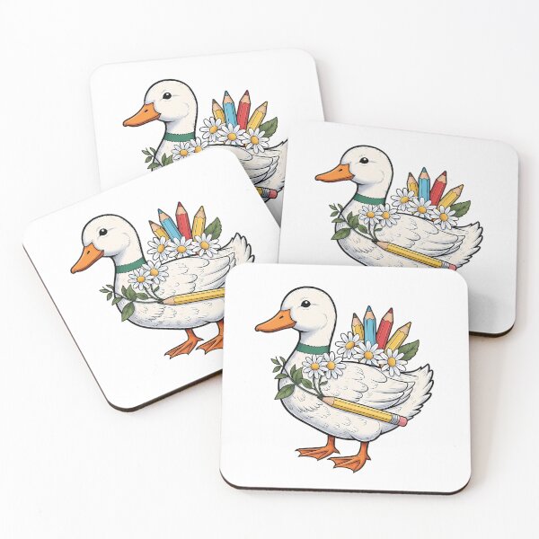 Item preview, Daisy Flowers Duck Crayon Bundle Gift designed and sold by pumsquare.
