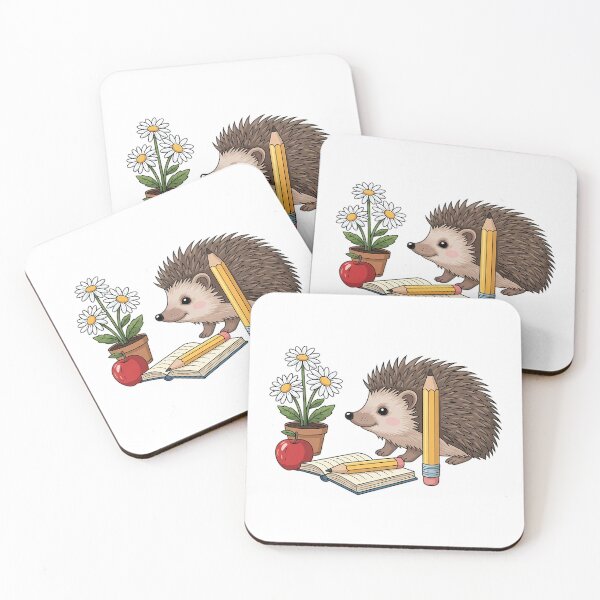 Item preview, Daisy Flowers Hedgehog Desk Plant Gift designed and sold by pumsquare.