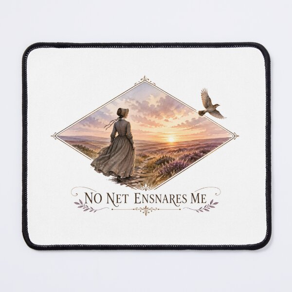 Item preview, Jane Eyre No Net Ensnares Me Watercolor Landscape designed and sold by Fenay Designs.
