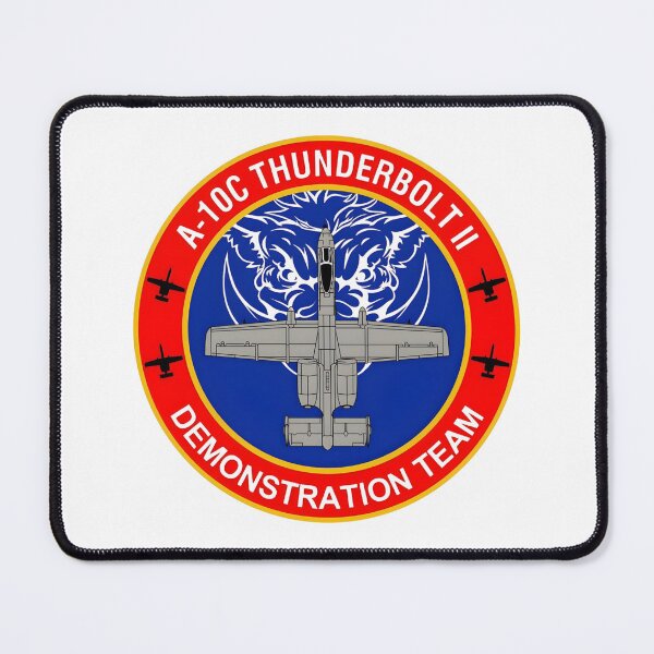 Item preview, A-10C Thunderbolt II Demonstration Team Military Aviation Patch designed and sold by CharlieDesings.