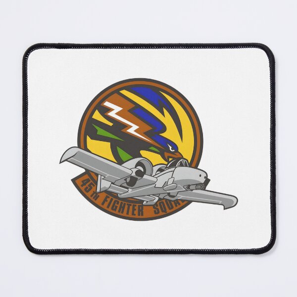 Item preview, 45th Fighter Squadron A-10 Thunderbolt II Military Patch designed and sold by CharlieDesings.