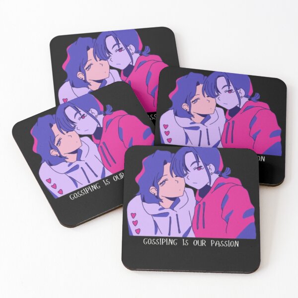 Item preview, Gossiping Is Our Passion Shirt | BFF Anime Duo Design | Best Friend Gift for Girls designed and sold by SOLIORA  ATELIER.