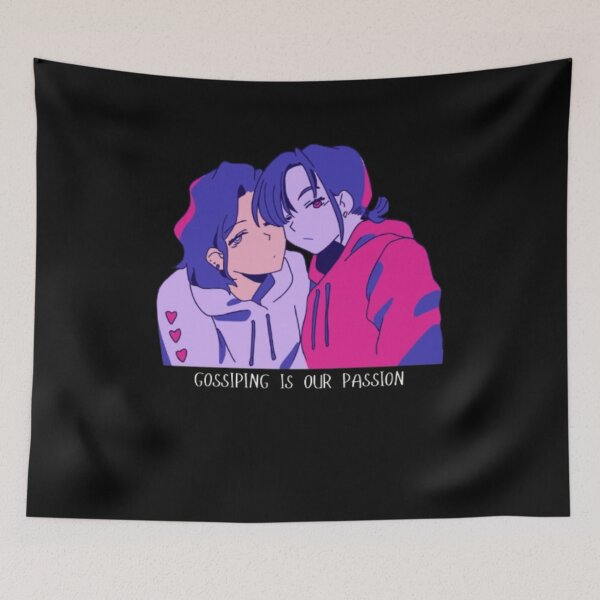 Item preview, Gossiping Is Our Passion Shirt | BFF Anime Duo Design | Best Friend Gift for Girls designed and sold by SOLIORA  ATELIER.