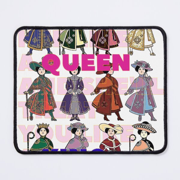 Item preview, Treat Me Like a Queen — Royal Court Statement Typography Print designed and sold by LouDSarG.