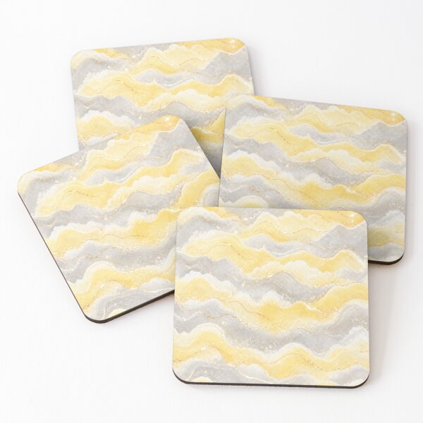 Item preview, Yellow Grey Fashion Pattern designed and sold by AureliasDesignStudio.
