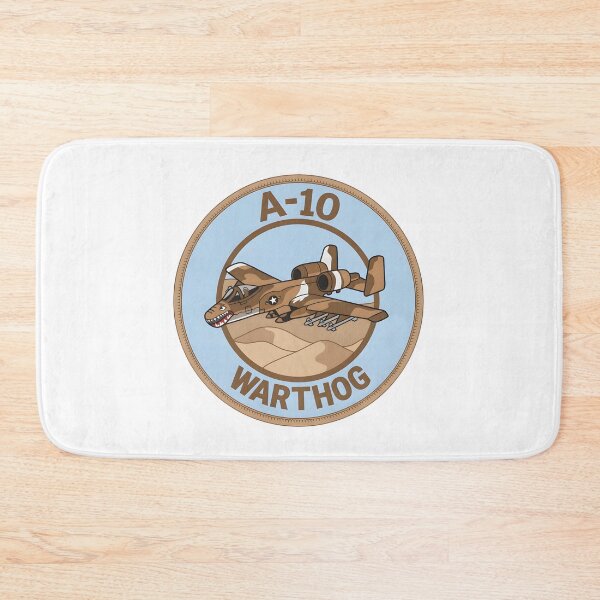 Item preview, A-10 Warthog Desert Camouflage Military Aviation Patch designed and sold by CharlieDesings.