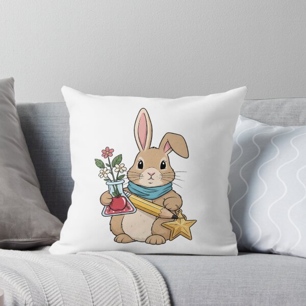Item preview, Bunny Gold Star Charm Science Beaker Gift designed and sold by pumsquare.