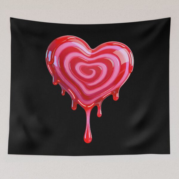 Item preview, Melting Love Heart – Liquid Neon Romance 2 designed and sold by RH Design Lab.