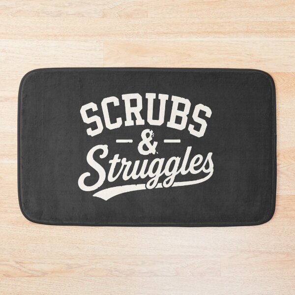 Artikelvorschau, Scrubs & Struggles — Lustige Geschenktasse für Krankenschwestern entworfen und verkauft von KiwyStudio.