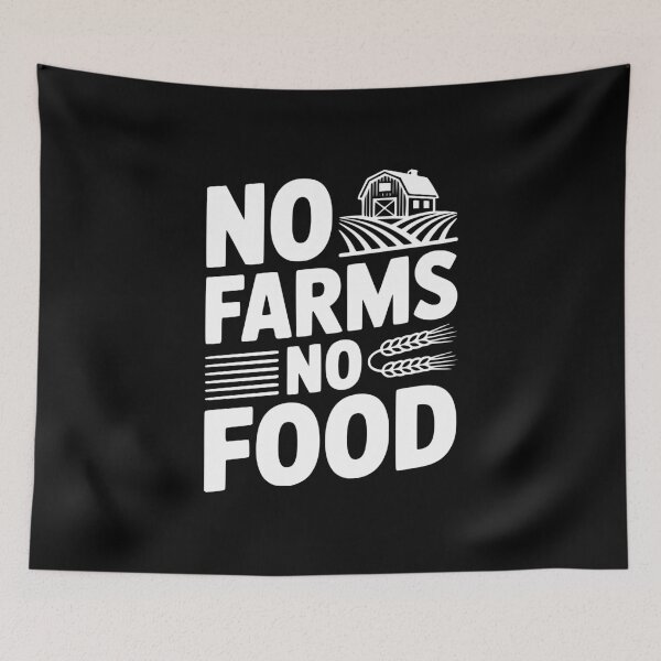 Item preview, No Farms No Food designed and sold by Frank Ring.
