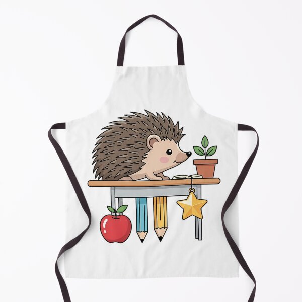 Item preview, Hedgehog Gold Star Charm Desk Plant Gift designed and sold by pumsquare.