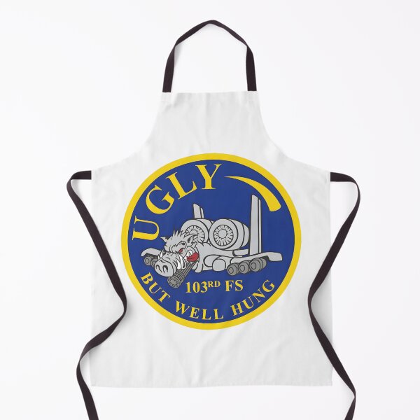Item preview, 103rd Fighter Squadron A-10 Warthog "Ugly But Well Hung" Military Patch designed and sold by CharlieDesings.