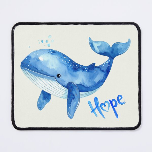Item preview, Hope, the humpback whale in the Baltic Sea near Poel, kawaii style designed and sold by LiskoDesign.