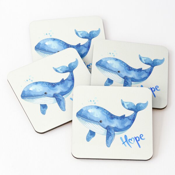 Item preview, Hope, the humpback whale in the Baltic Sea near Poel, kawaii style designed and sold by LiskoDesign.