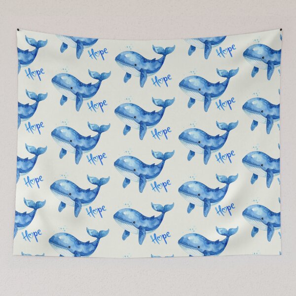 Item preview, Hope, the humpback whale in the Baltic Sea near Poel, kawaii style designed and sold by LiskoDesign.