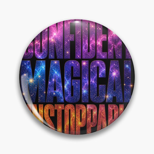 Item preview, Confident Magical Unstoppable – Empowered Energy Affirmation Bold Aesthetic designed and sold by ArtsyExplorer.
