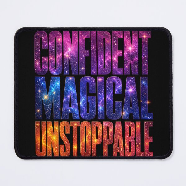 Item preview, Confident Magical Unstoppable – Empowered Energy Affirmation Bold Aesthetic designed and sold by ArtsyExplorer.