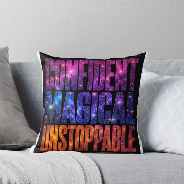 Item preview, Confident Magical Unstoppable – Empowered Energy Affirmation Bold Aesthetic designed and sold by ArtsyExplorer.