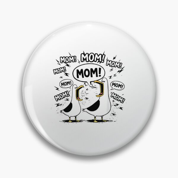 Item preview, Mommy Mom Seagulls Mother Bird Ocean Mother's Day designed and sold by FerminVigo.