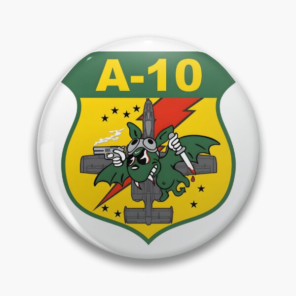 Item preview, A-10 Thunderbolt II Warthog Gremlin Military Patch designed and sold by CharlieDesings.