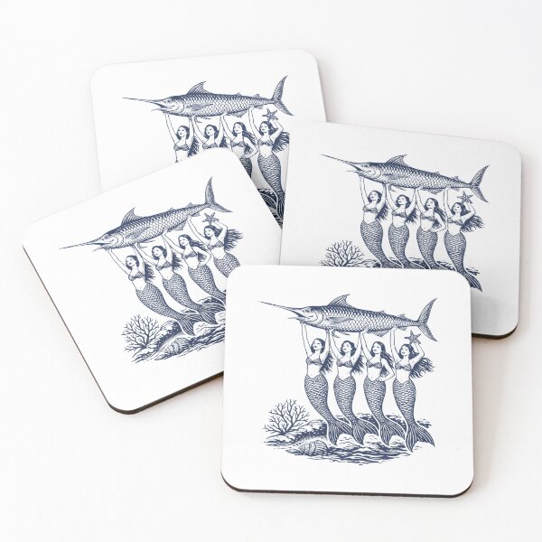 Item preview, Mermaid Sardine Vintage Tinned Fish designed and sold by Blok45.