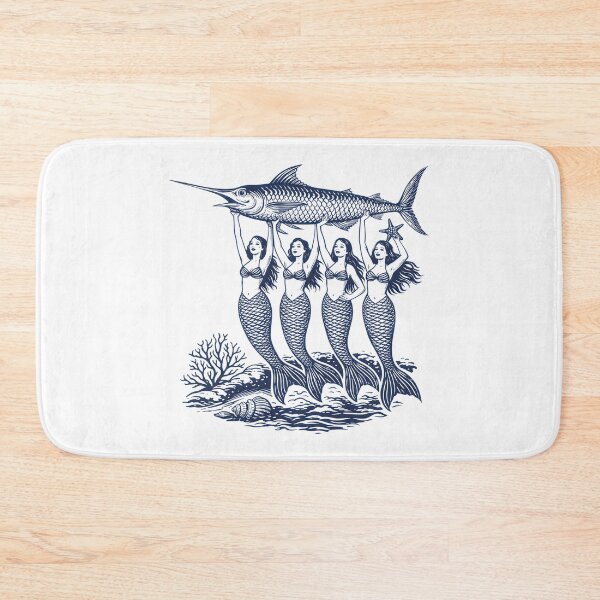Item preview, Mermaid Sardine Vintage Tinned Fish designed and sold by Blok45.