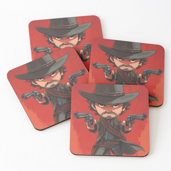 Item preview, Chibi Red Dead Redemption Outlaw – Cute Western Game Fan Art designed and sold by MyChibiArts.