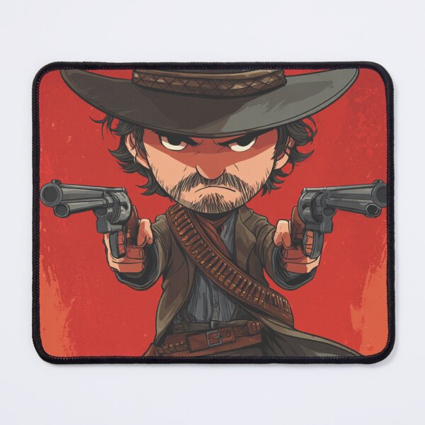 Item preview, Chibi Red Dead Redemption Outlaw – Cute Western Game Fan Art designed and sold by MyChibiArts.