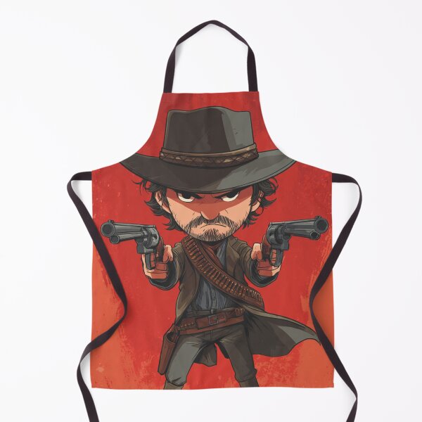 Item preview, Chibi Red Dead Redemption Outlaw – Cute Western Game Fan Art designed and sold by MyChibiArts.