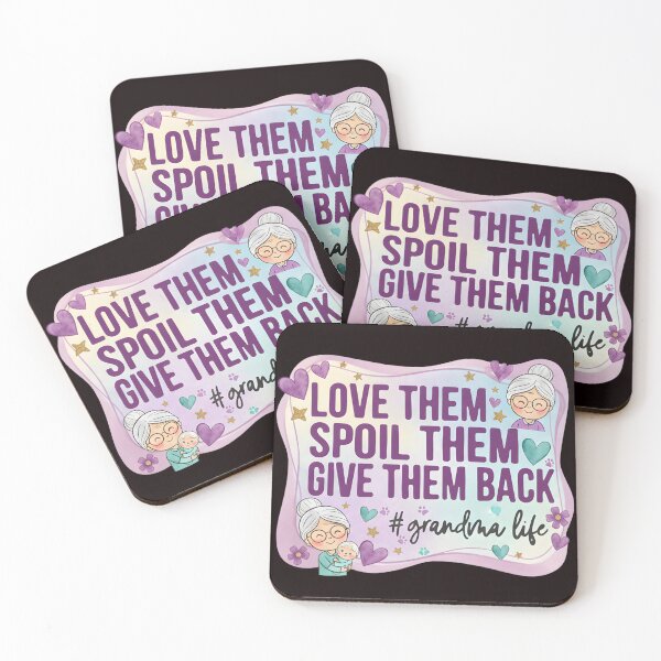 Item preview, Grandma, Love Them Spoil Them Give Them Back, Grandmother, Gift for Grandma, Funny Grandma, Grandma Life, Grammy Gift designed and sold by DesignDenDo ⭐⭐⭐⭐⭐.