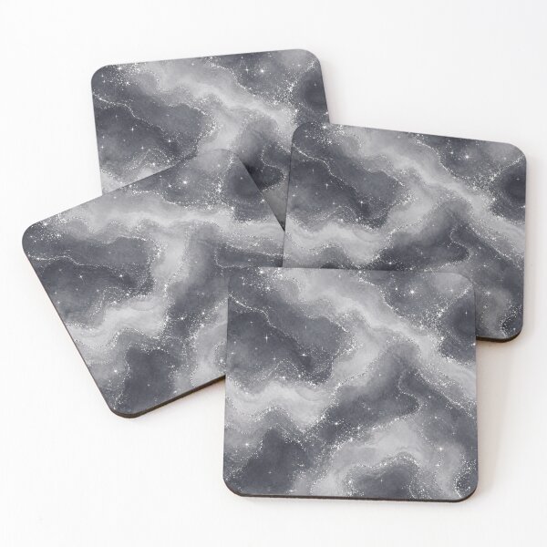 Item preview, Grey Dark Grey Silver Art designed and sold by AureliasDesignStudio.