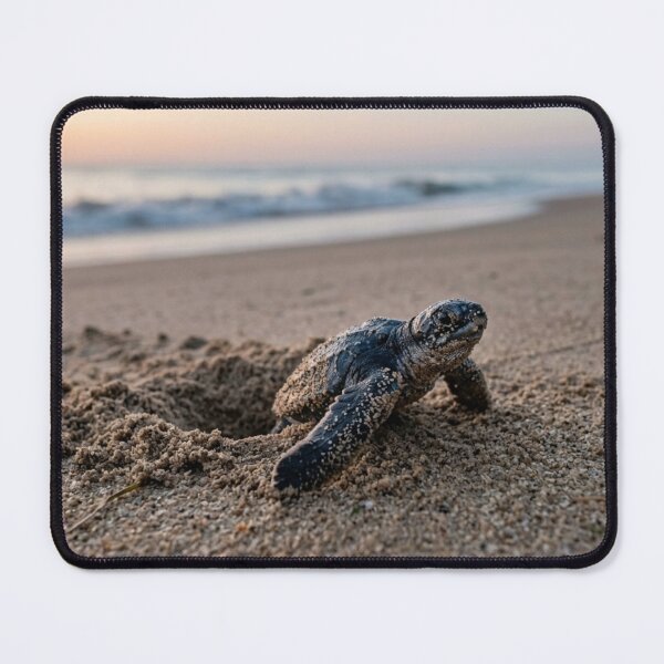 Item preview, Baby sea turtle emerging from the sand designed and sold by Malisa345.