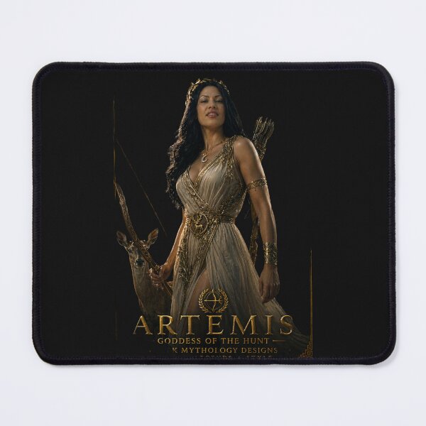 Item preview, Artemis Huntress Greek Goddess Mythology Art designed and sold by Ancient-Era.