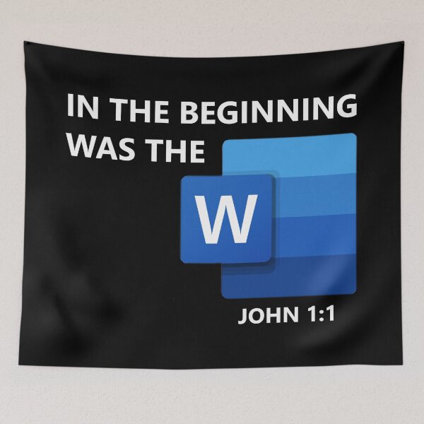 Item preview, In the beginning was the Word 3-2 designed and sold by Warih.