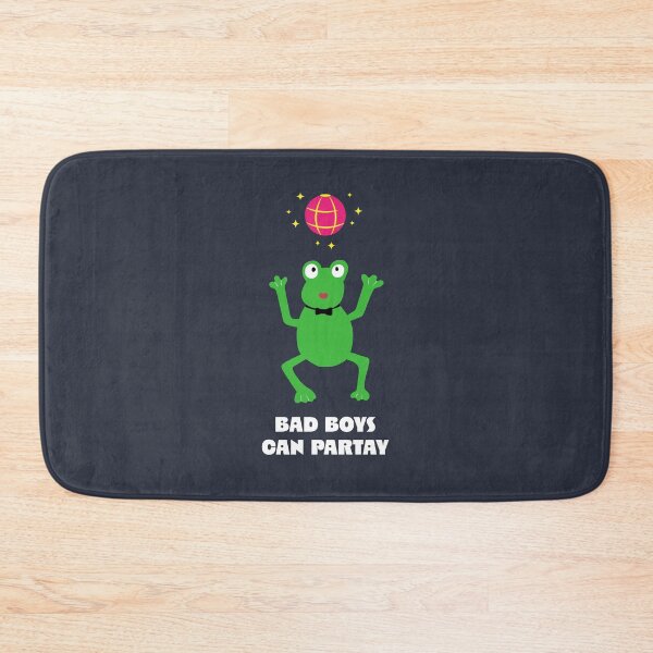 Item preview, Bad Boys Can Partay Frog Dancing designed and sold by Blush Pumpkin Design.