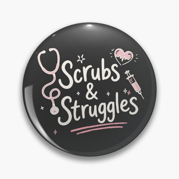 Artikelvorschau, Scrubs & Struggles – Lustige Geschenkidee für Krankenschwestern: Mütze entworfen und verkauft von KiwyStudio.