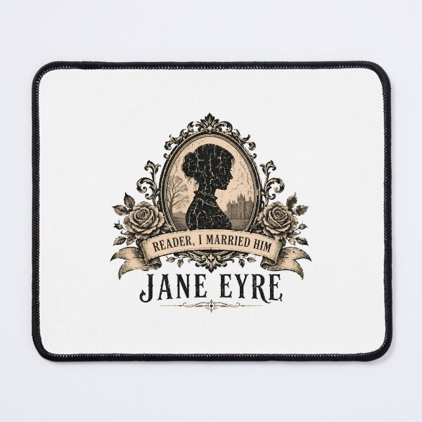 Item preview, Jane Eyre Reader I Married Him Vintage Cameo designed and sold by Fenay Designs.