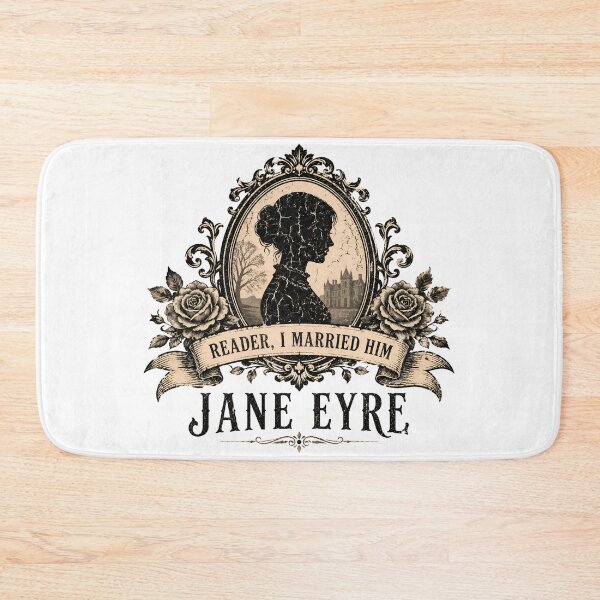 Item preview, Jane Eyre Reader I Married Him Vintage Cameo designed and sold by Fenay Designs.
