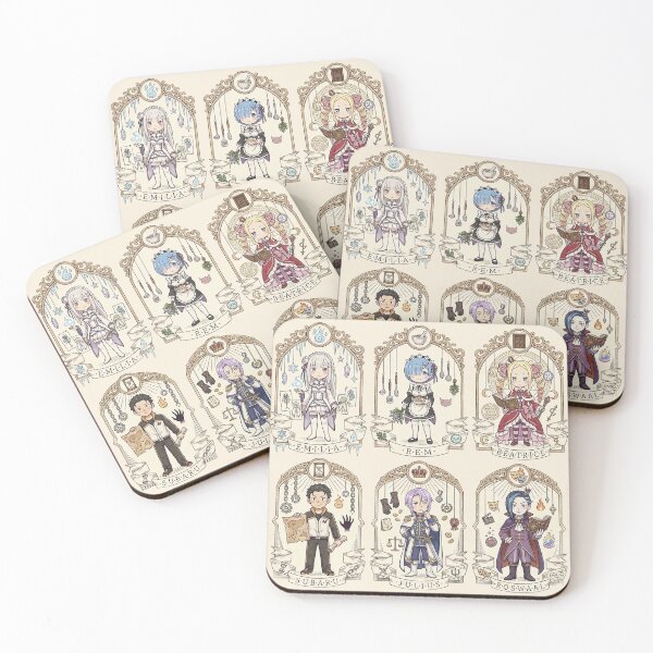 Item preview, Zero Isekai Subaru and friends  designed and sold by Ranasko.