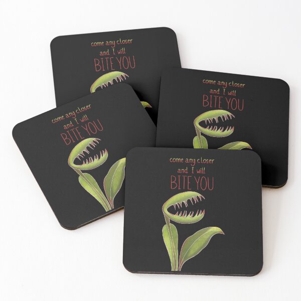 Item preview, Funny Venus Flytrap with Warning Message designed and sold by ChantellaGF.