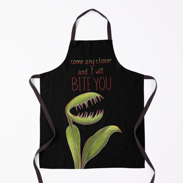 Item preview, Funny Venus Flytrap with Warning Message designed and sold by ChantellaGF.